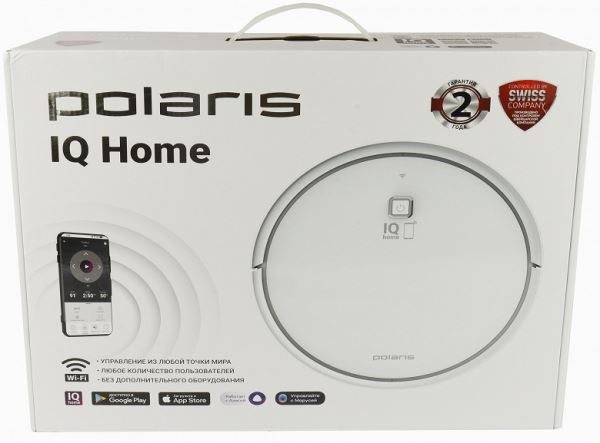 Обзор робота-пылесоса Polaris PVCR 1226 Wi-Fi IQ Home Gyro