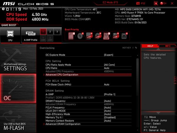 Обзор материнской платы MSI MPG B650 Carbon WiFi на базе AMD B650